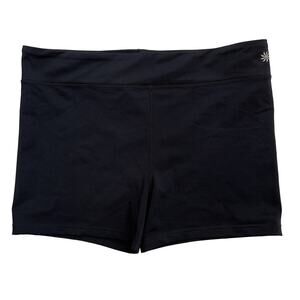 Athleta women’s black compression shorts
